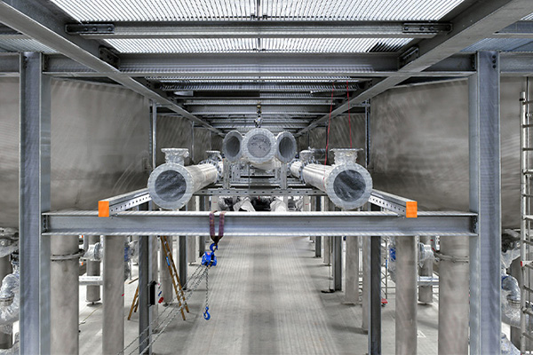 Réseau d'adduction d'eau