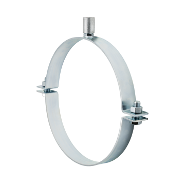 Schraubrohrschellen, schwere Ausführung M10 | 53 - 57 mm