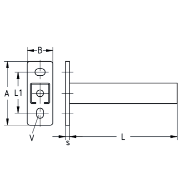 Console rail MPC 38/40/2,0 | 560